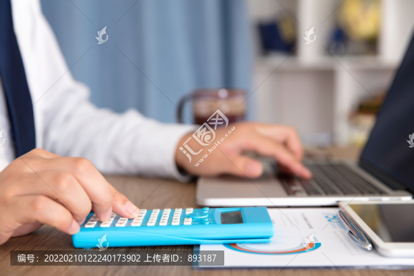工作中的投資者或會計(jì)師