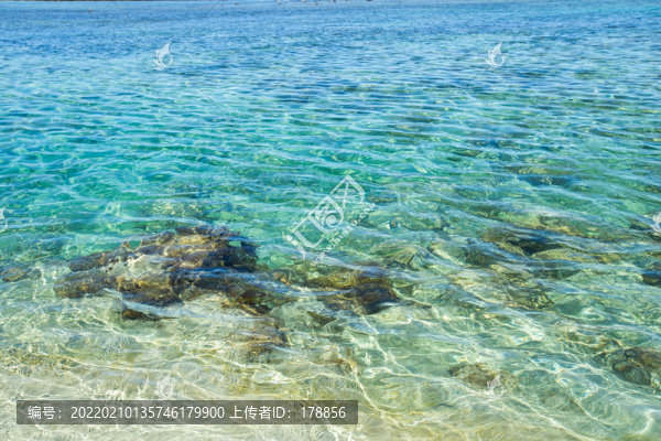 清澈海水