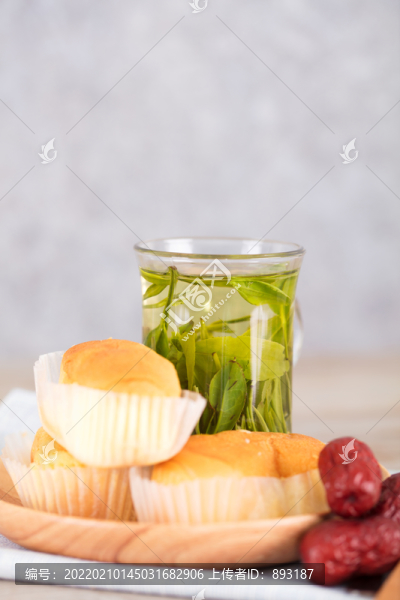 休閑的下午茶