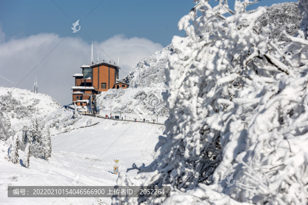 金佛山雪景