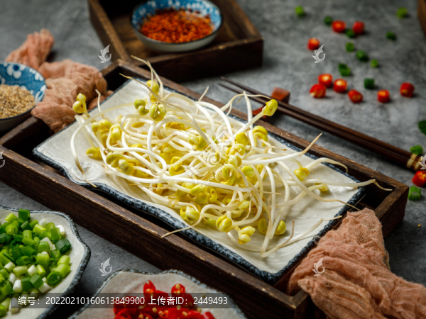 豆芽麻辣燙火鍋食材
