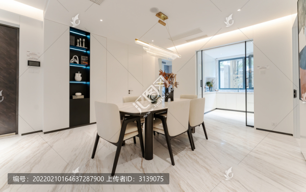 房地產(chǎn)樣板間餐廳