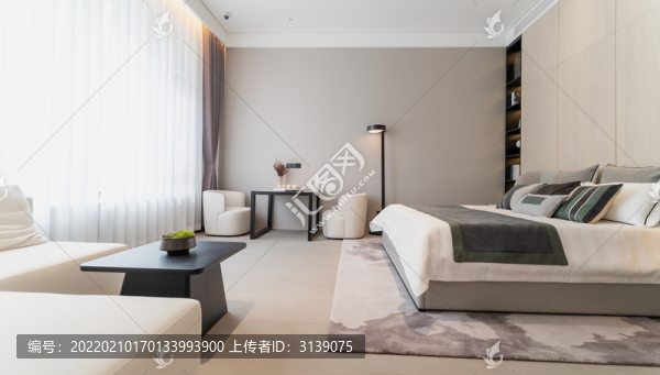 房地產(chǎn)樣板間臥室