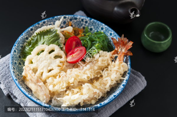 蝦排飯