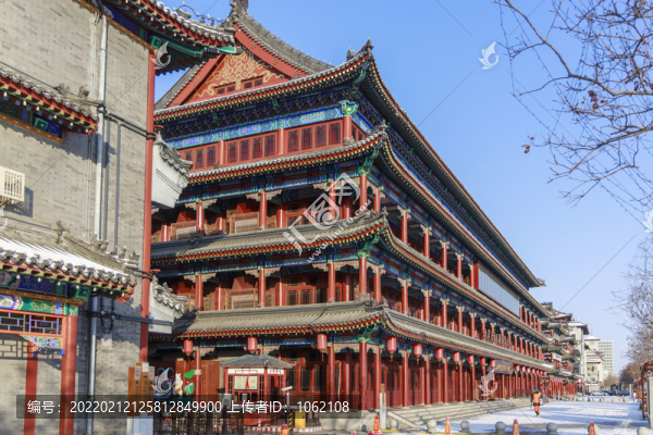 天津楊柳青古鎮(zhèn)春節(jié)氛圍