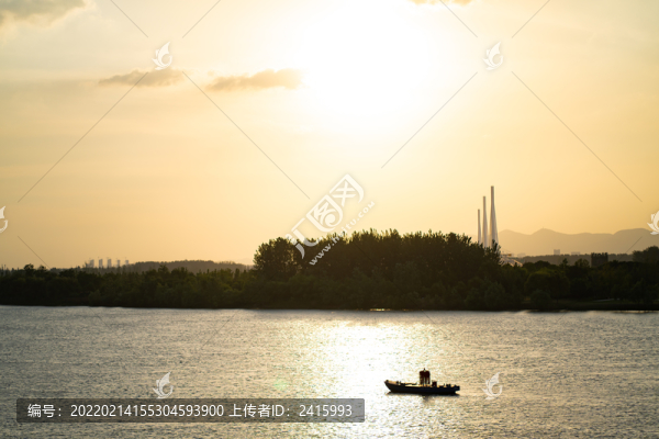 黃昏長江
