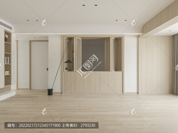現(xiàn)代極簡客廳背景墻