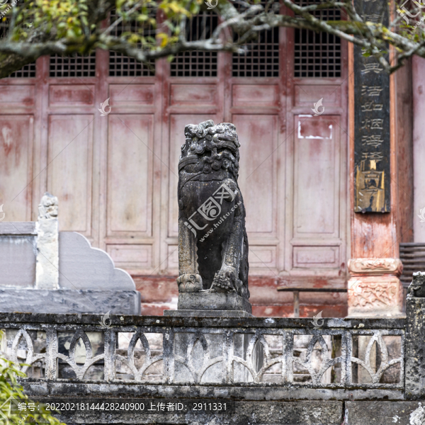 漢源縣清溪鎮(zhèn)文廟石獸石雕