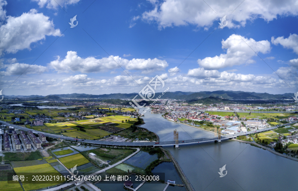 河姆渡大橋全景