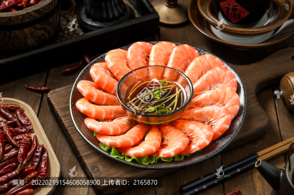 白灼大蝦