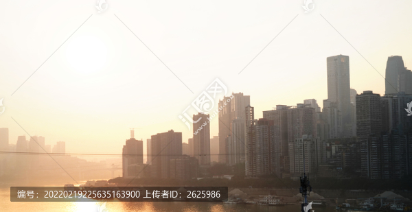 黃昏下的重慶
