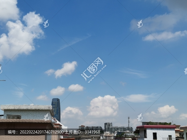 城鎮(zhèn)天空