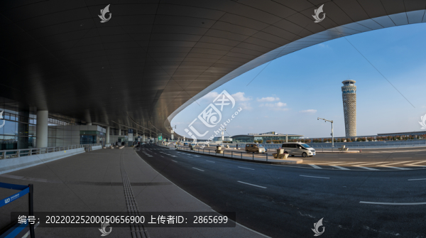 青島膠東國際機場候機樓外景