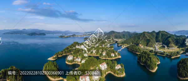 航拍戶(hù)外湖泊水景自然風(fēng)光