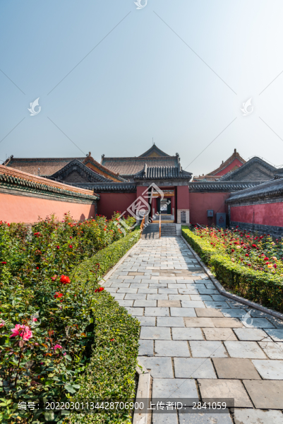 中國沈陽故宮的御花園