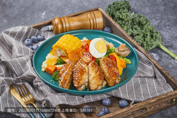雞翅沙拉