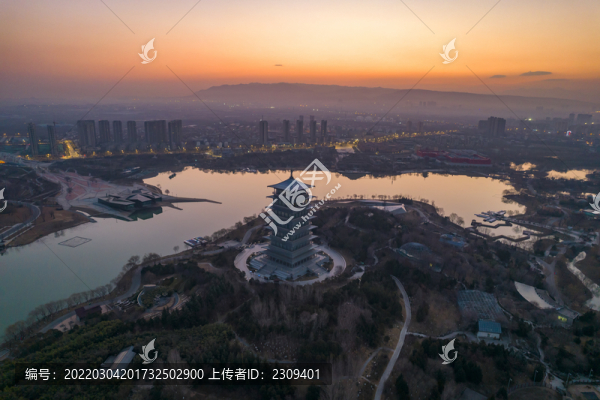 世博園晨曦