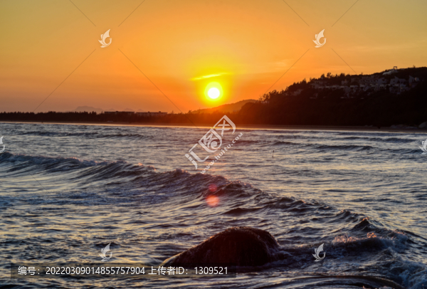 海灘日落