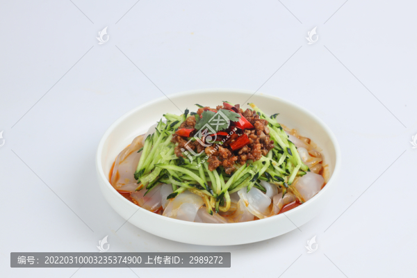 黃瓜拉皮