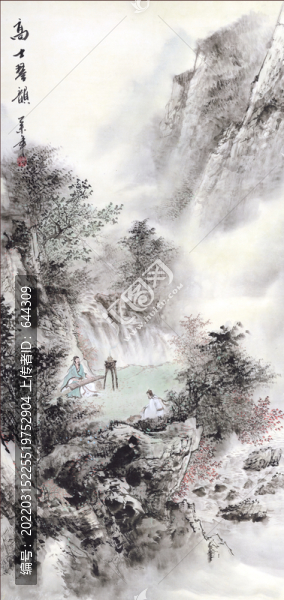 新中式玄關(guān)畫(huà)