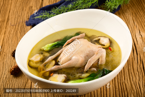 菌菇鴿子湯
