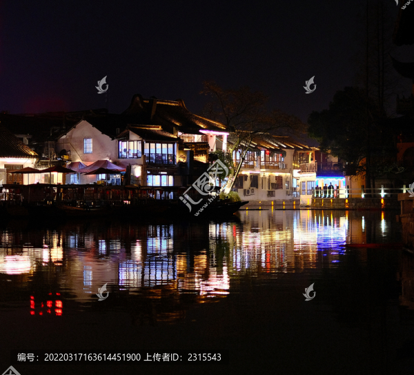 江南古鎮(zhèn)夜景