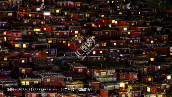 色達(dá)夜景