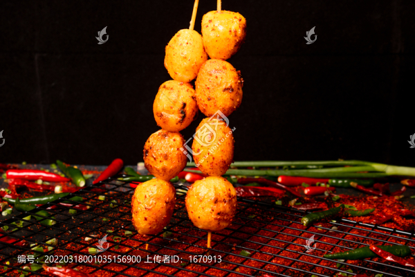 小土豆烤串