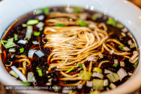 一碗中國(guó)江蘇南京小吃陽(yáng)春面