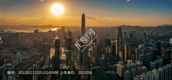 深圳CBD航拍