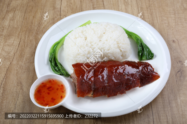 深井燒鵝飯