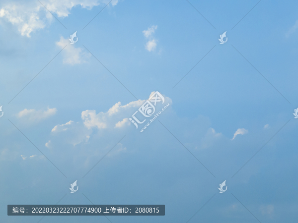 藍天白云