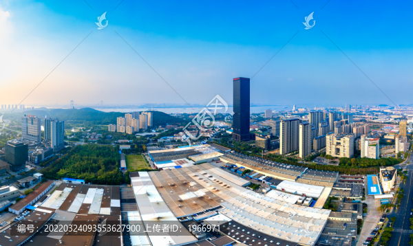 江陰市城市黃昏風(fēng)光