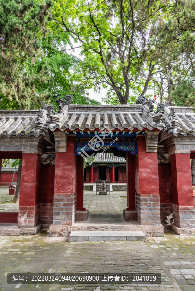中國(guó)山東曲阜的孔子家廟