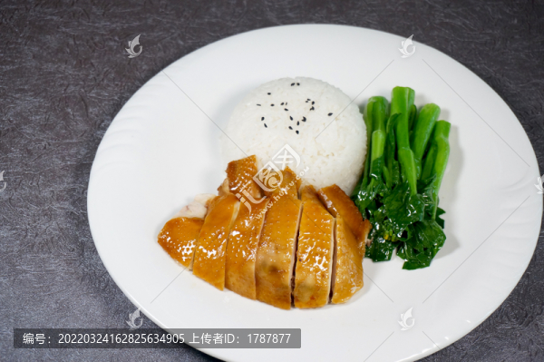 玫瑰露豉油雞飯
