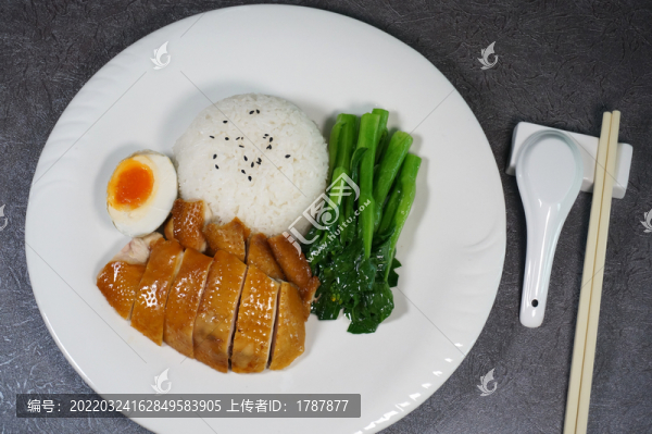 玫瑰露豉油雞飯