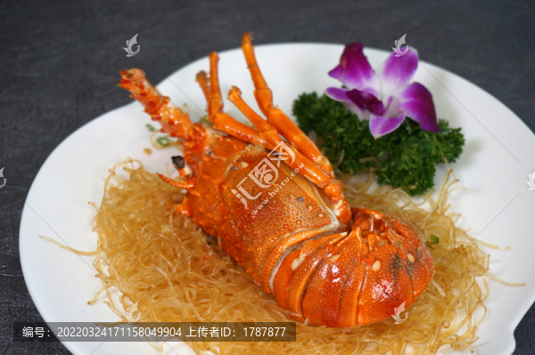 蒜茸粉絲蒸小青龍