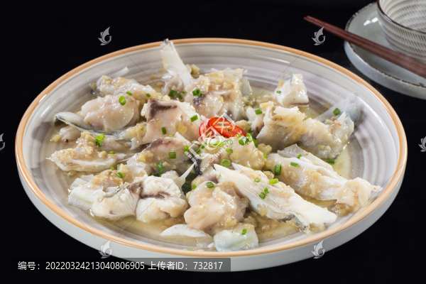 原味蒸魚頭