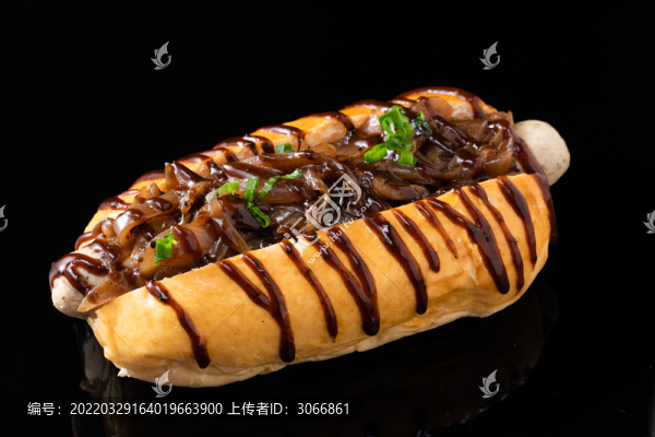 黑椒洋蔥熱狗