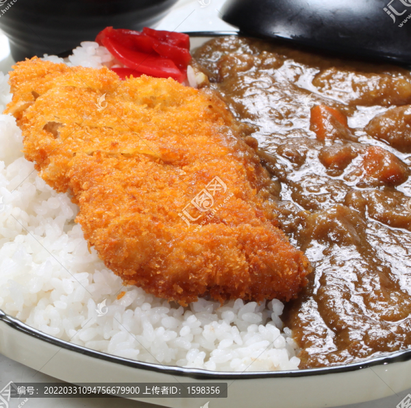 咖喱扒飯