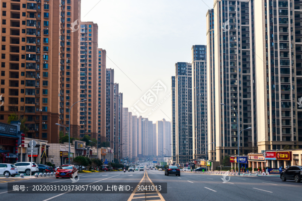 高樓林立的城市