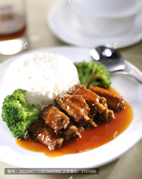 秘制排骨飯