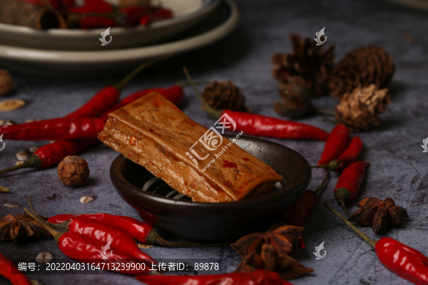 香辣豆干