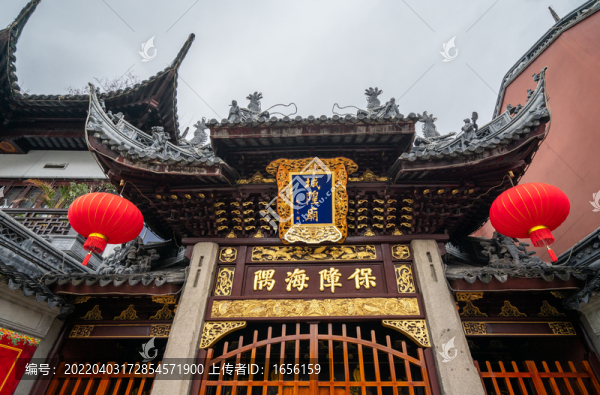 上海城隍廟大門