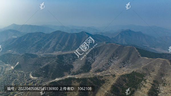 天津薊州山區(qū)航拍