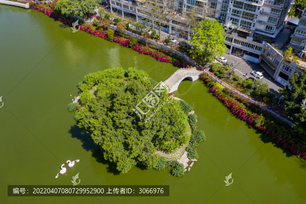廣西梧州潘塘公園景色美