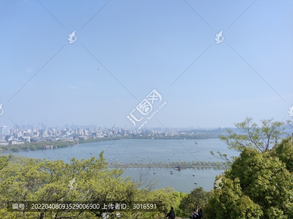 遠眺西湖