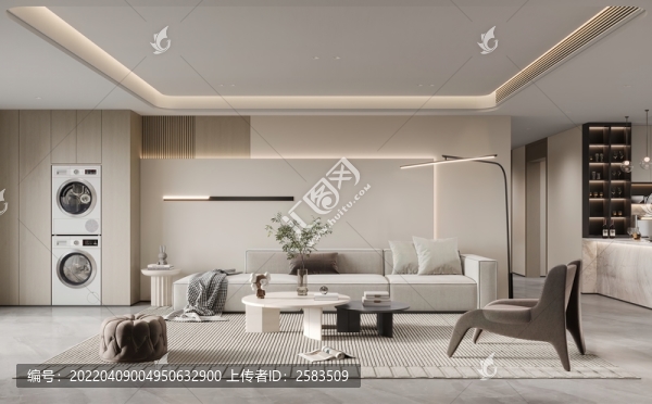現(xiàn)代客廳效果圖