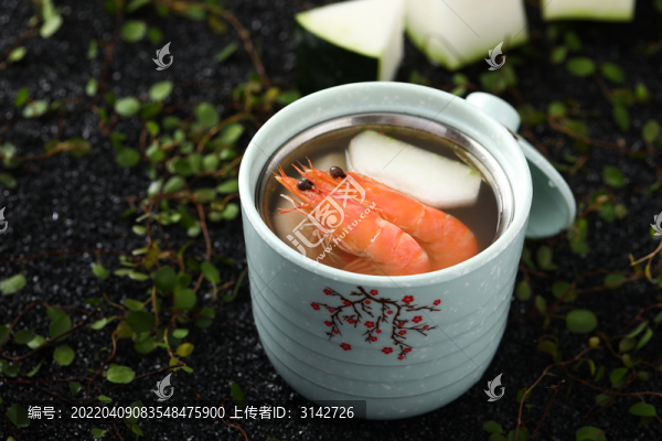鮮蝦冬瓜湯