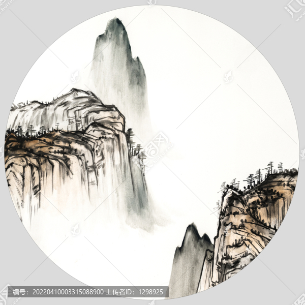 青山裝飾畫